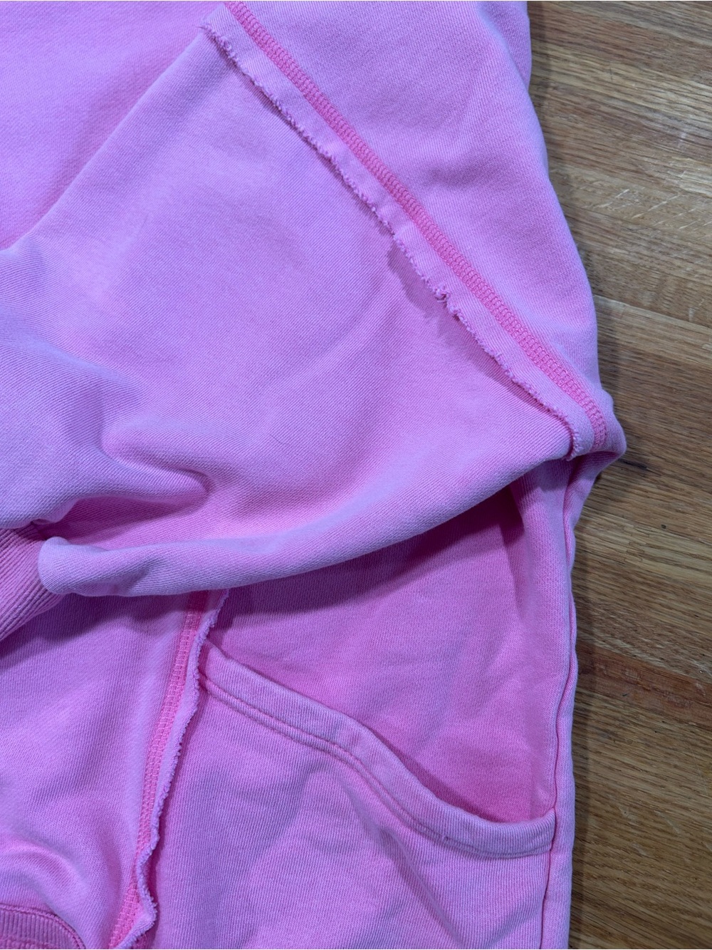 Blue Velvet V-Neck Sweatshirt - Large - Picture 8 of 12
